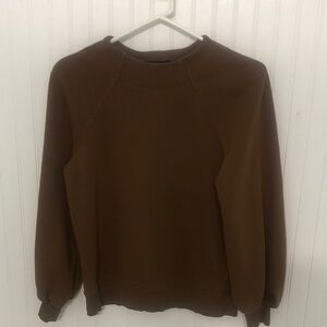 Banana Republic XS SWEATSHIRT Medium Brown EUC